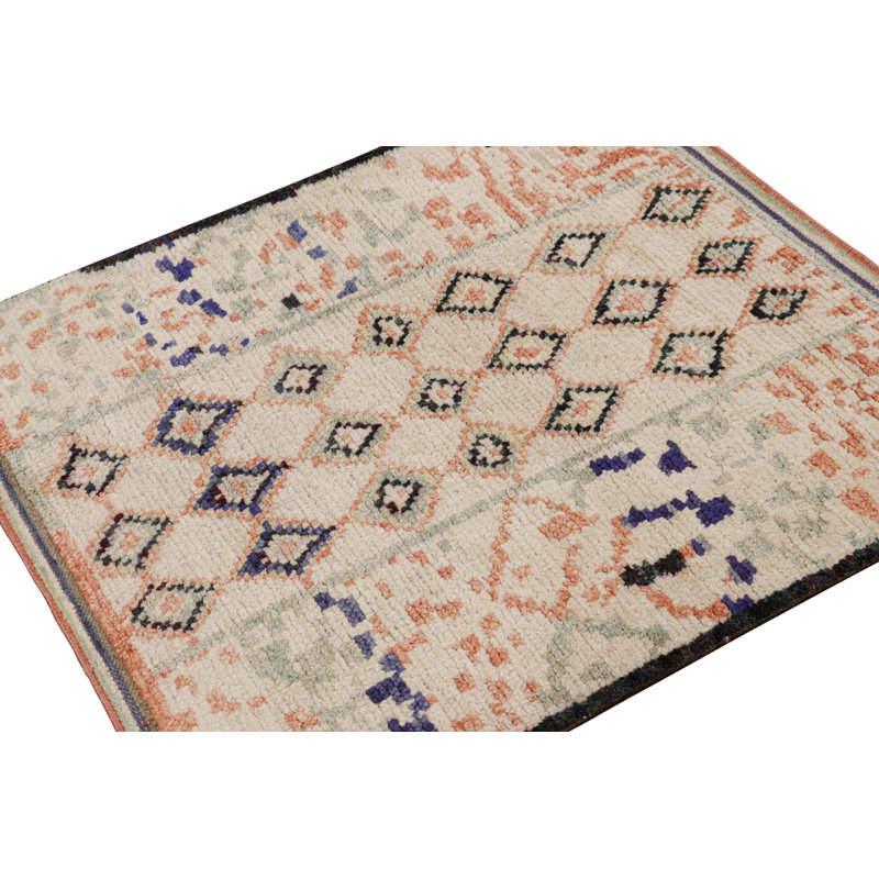 One-of-a-Kind 3'1"X3'4" Hand Knotted Area Rug