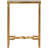 Oxendine Mirrored Glass Top End Table