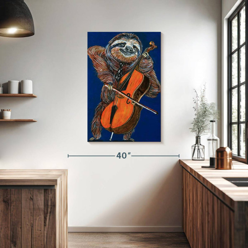 Brampt Slow Yo Ma, 39" H x 26" W