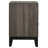 Stephan Grey Oak 2-Drawer Nightstand (Only Nightstand)