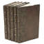 5 Piece Exotic Eel Decorative Book Set