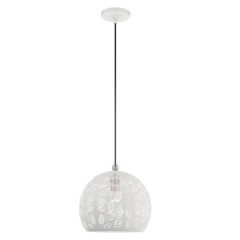Alira 1 - Light Pendant, White, 80"H x 11.75"W x 11.75"D