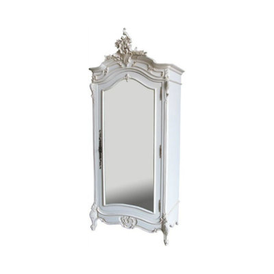 Andre 1 Door Solid Wood Wardrobe
