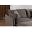 Canapé modulaire élégant, chenille de haute qualité, design moderne pour le salon