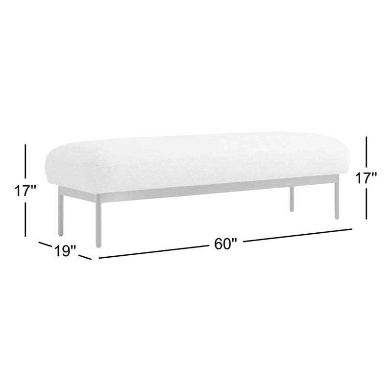Puff Puff Upholstered Bench, Puff Puff Bench - Maharam Mode in Society