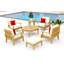 Somer Outdoor - Piece Conversation Set
