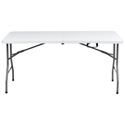 Outdoor Dining Table for 4 Caybree White
