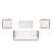 Lilah 4-Piece Aluminum Conversation Set