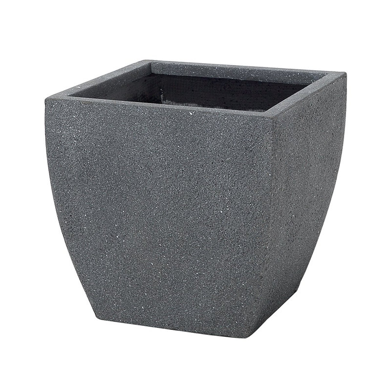 Adkins Plant Pot, 38cm H x 39cm W x 39cm D, 1, Grey