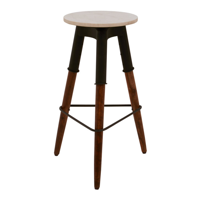 Counter Stool with Metal Frame