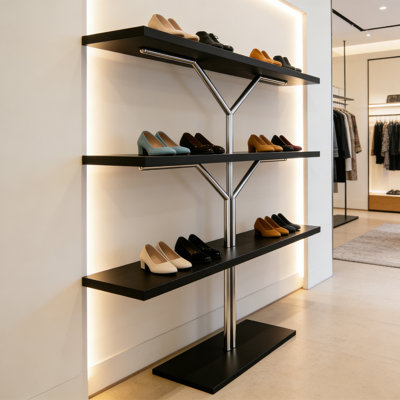 Modern Tree Style Shoe Display Shelf