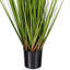 Herbe de lin artificielle vert 24 po / bourgogne 24 po-1330677021