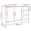 Breaden 90cm W x 55cm H x 29cm D Under Sink Cabinet-2112881807