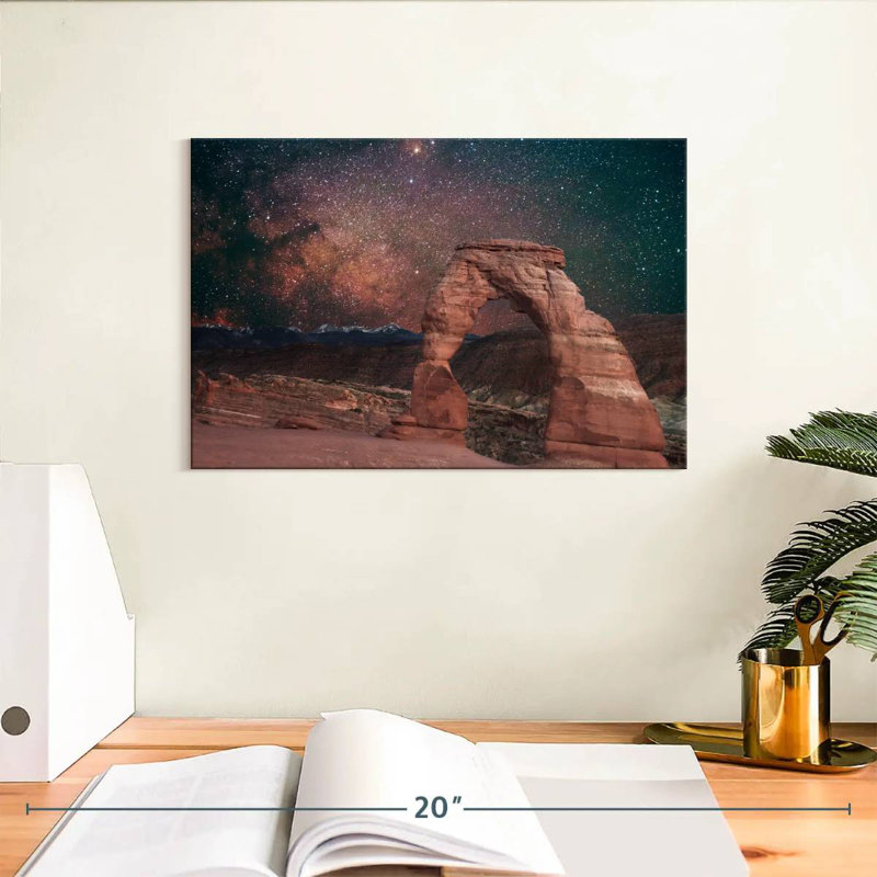 Oberle Starlit Delicate Arch, 8'' H x 12'' W