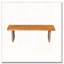 Banc de patio en bois-312857591