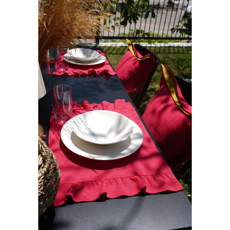 Capri Placemat - Fuchsia Pink