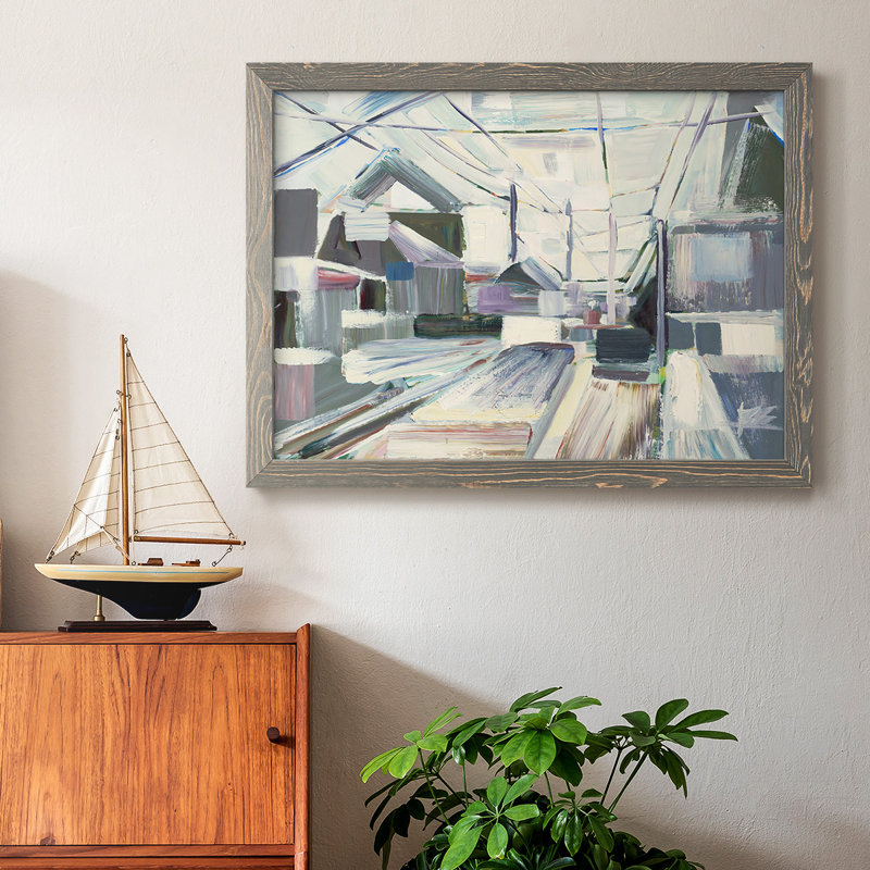" Pointed Out ", Gray, 14" H x 20" W x 1.5" D