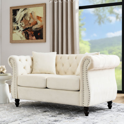 Magnifique velours beige 3 + 2 avec construction solide