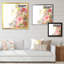 «Modern Modern Red and Green Summer Garden VI», reproduction d'art sur toile-1294142353-1294142382