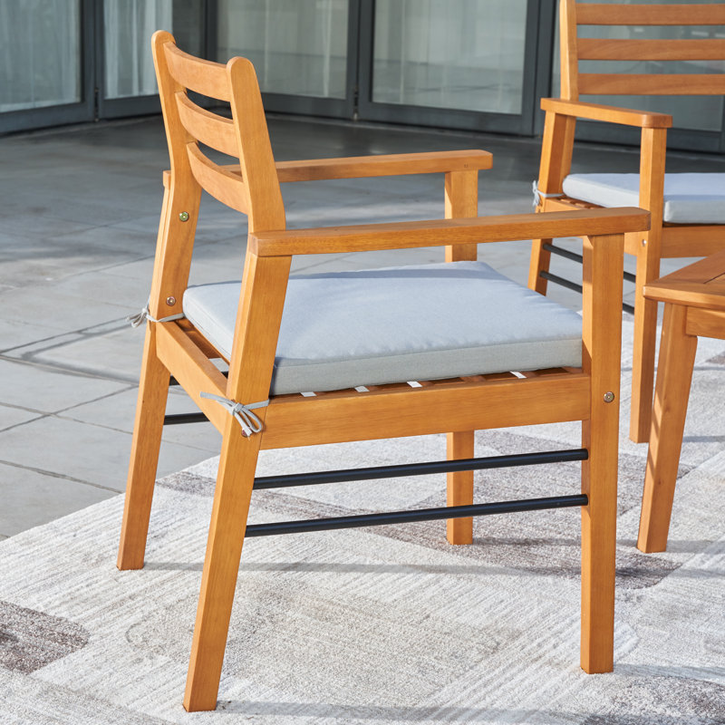 Jeshia 2 - Person Patio Conversation Sets with Cushions
