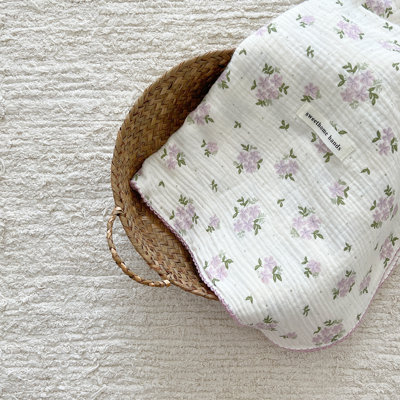 Couverture mignonne pour bébé en coton