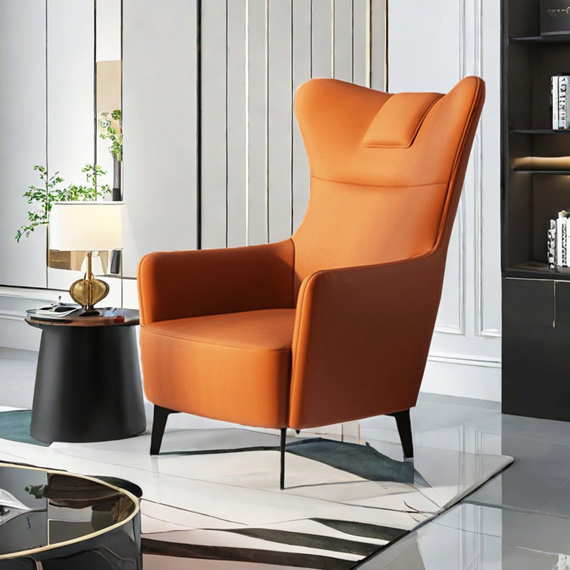 Fauteuil inclinable Skylor, Orange