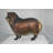Jaworski Collie Dog Bronze Statue -  Size: 31"L x 9"W x 24"H.