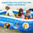 Textiles Hub Rectangle Inflatable Pool 22 H x 56 W x 94.5 L