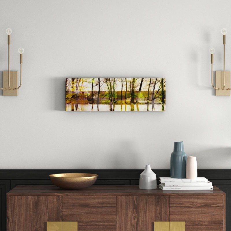 Parvez Taj - Wrapped Canvas Print, 25cm H x 76cm W x 4cm D
