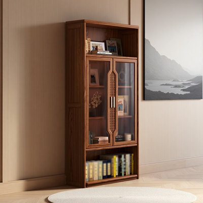 Bibliothèque sur pied en bois