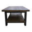Table basse en bois massif avec rangement Stickley