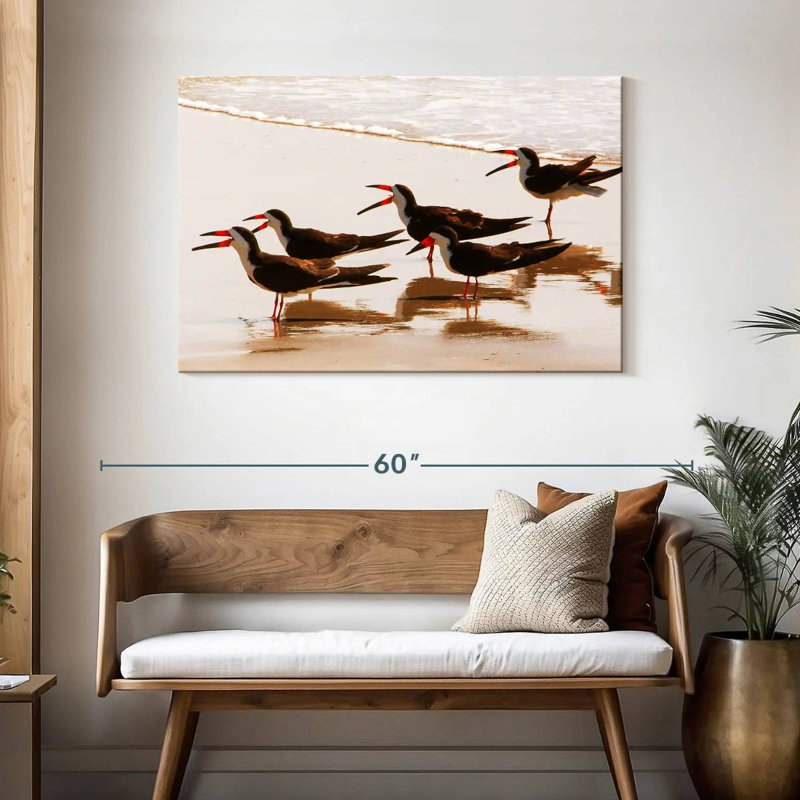 A Few Skimmers II, 30" H x 45" W