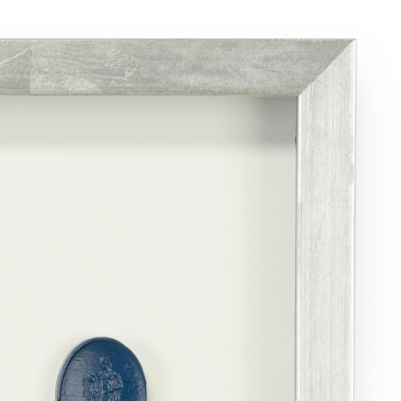 Intaglios In Blue Print