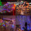 240 Multi Colour LED Icicle Christmas Lights with 8 Lighting Modes, Auto Timer and Memory Function