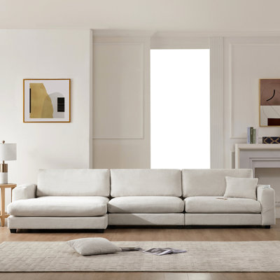 Salon modulaire en velours côtelé Comfy
