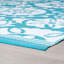 Tapis intérieur / extérieur floral Kamalu-137385274