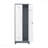 65" H Grey Broom Storage Organizer Cabinet With Locking Doors And Shelves Hanging Rod & S-Hooks Cleaning Tool Storage Cabinet-728002769