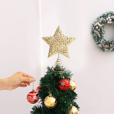 16cm Metal Astrology & Stars Tree Topper