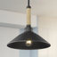 Luminaire suspendu conique à 1 lumière Chiyoda