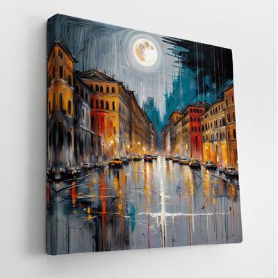 Nuit pluvieuse dans la ville II