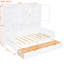 Lit de jour simple avec éclairage extérieur en bois blanc et éclairage rétro-éclairé à DEL-832200084-832200087
