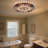 20'' Tiffany-style 4-light Stained Glass Flush Mount Ceiling Light