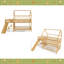 Lit superposé avec glissade en forme de maison, lit de jeu avec escalier de rangement, deux méthodes de placement, conception silencieuse-1104149608-1104149609