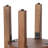 Avaria Modern Round Mango Wood Side Table-1261682150