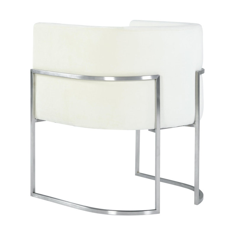 Chaise de salle à manger Ashley, Crème, crème