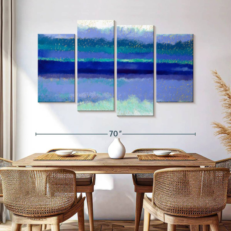 Avery Blue Waves, 42" H x 68" W