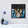 'Skull Spangled Banner' - Floater Frame Graphic Art Print on Canvas