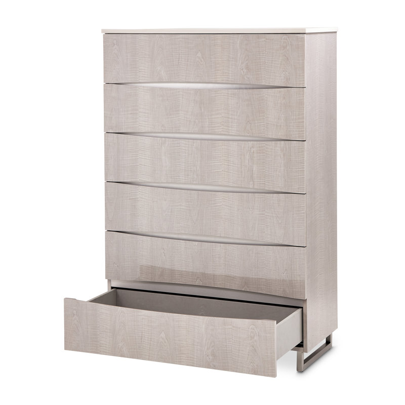 Commode marin à 6 tiroirs - Gris