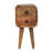 Extra Mini Curved Oak-Ish Bedside-1146844101