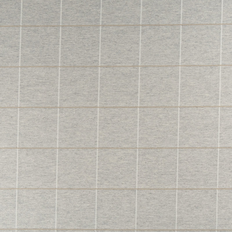 Youngman Striped Fabric, Zinc